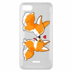 Чохол для Xiaomi Redmi 6A Loving Corgi Couple - PrintSalon