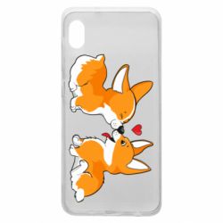 Чохол для Samsung A10 Loving Corgi Couple - PrintSalon