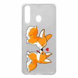 Чохол для Samsung A60 Loving Corgi Couple - PrintSalon