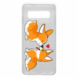 Чохол для Samsung S10 Loving Corgi Couple - PrintSalon