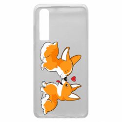Чохол для Huawei P30 Loving Corgi Couple - PrintSalon