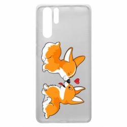 Чохол для Huawei P30 Pro Loving Corgi Couple - PrintSalon