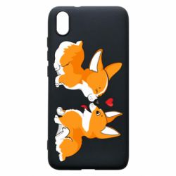 Чохол для Xiaomi Redmi 7A Loving Corgi Couple - PrintSalon