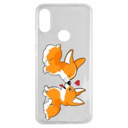Чохол для Xiaomi Redmi Note 7 Loving Corgi Couple - PrintSalon