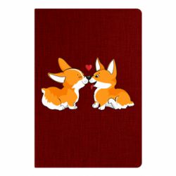 Блокнот з принтом Loving Corgi Couple - PrintSalon