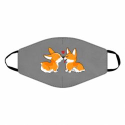 Маска багаторазова Loving Corgi Couple - PrintSalon