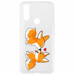 Чохол для Oppo A31 Loving Corgi Couple