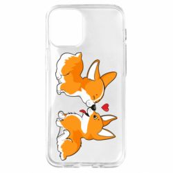 Чохол для iPhone 12 mini Loving Corgi Couple - PrintSalon