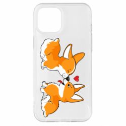 Чохол для iPhone 12 Pro Max Loving Corgi Couple - PrintSalon