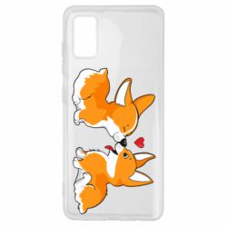 Чохол для Samsung A41 Loving Corgi Couple - PrintSalon