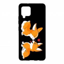Чохол для Samsung A42 5G Loving Corgi Couple - PrintSalon