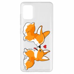 Чохол для Samsung A51 Loving Corgi Couple - PrintSalon
