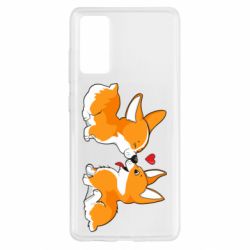 Чохол для Samsung S20 FE Loving Corgi Couple - PrintSalon