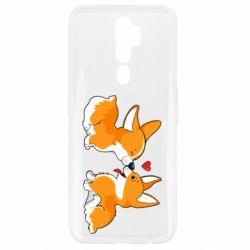 Чохол для Oppo A5/A9 2020 Loving Corgi Couple - PrintSalon