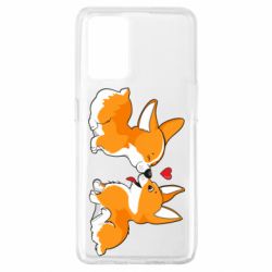 Чохол для Oppo A74 4G Loving Corgi Couple - PrintSalon
