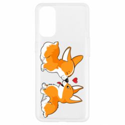 Чохол для Oppo Reno 4Loving Corgi Couple - PrintSalon