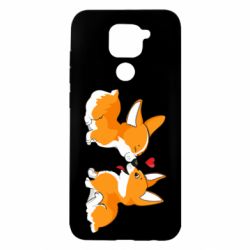 Чохол для Xiaomi Redmi Note 9 / Redmi 10X Loving Corgi Couple - PrintSalon