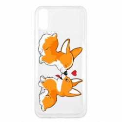 Чохол для Xiaomi Redmi 9a Loving Corgi Couple - PrintSalon
