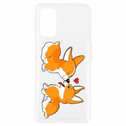 Чохол для Realme 7 Pro Loving Corgi Couple - PrintSalon