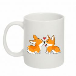 Чашка 320ml Loving Corgi Couple
