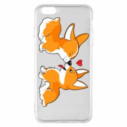 Чохол для iPhone 6 Plus/6S Plus Loving Corgi Couple - PrintSalon