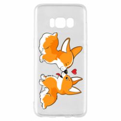 Чохол для Samsung S8 Loving Corgi Couple - PrintSalon