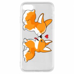 Чохол для iPhone 8 Loving Corgi Couple - PrintSalon