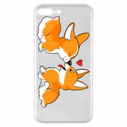 Чохол для iPhone 8 Plus Loving Corgi Couple - PrintSalon