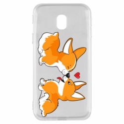 Чохол для Samsung J3 2017 Loving Corgi Couple - PrintSalon