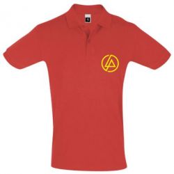 Мужское поло LP logo - PrintSalon