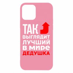 Чохол для iPhone 12 Кращий дідусь - PrintSalon