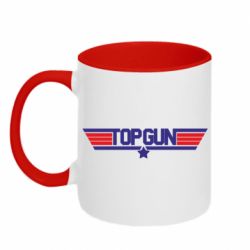 Чашка двухцветная 320ml Лучший стрелок - PrintSalon