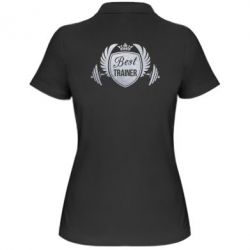 Женское поло Лучший тренер - PrintSalon