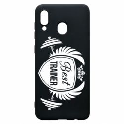 Чехол для Samsung A30 Лучший тренер - PrintSalon