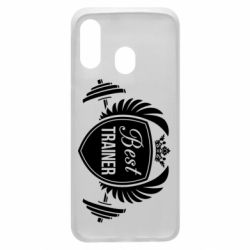 Чехол для Samsung A40 Лучший тренер - PrintSalon