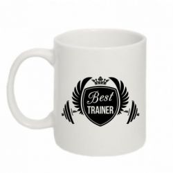 Чашка 320ml Лучший тренер - PrintSalon