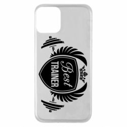 Чехол для iPhone 11 Лучший тренер - PrintSalon