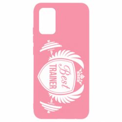 Чехол для Samsung A02s/M02s Лучший тренер - PrintSalon
