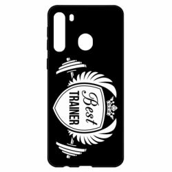 Чехол для Samsung A21 Лучший тренер - PrintSalon