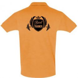 Мужское поло Лучший тренер - PrintSalon