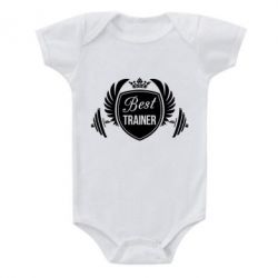 Детский бодик Лучший тренер - PrintSalon