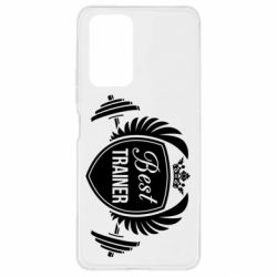 Чехол для Xiaomi Redmi Note 10 Pro Лучший тренер - PrintSalon