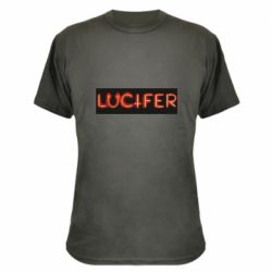 Камуфляжная футболка Lucifer - PrintSalon