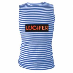 Майка-тельняшка Lucifer - PrintSalon