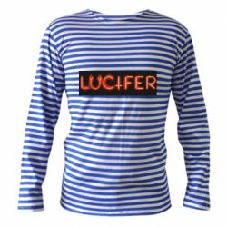 Тельняшка с длинным рукавом Lucifer - PrintSalon
