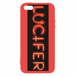 Чехол для iPhone5/5S/SE Lucifer - PrintSalon