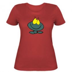 Женская футболка Лягушка - PrintSalon
