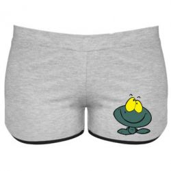 Женские шорты Лягушка - PrintSalon