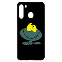 Чехол для Samsung A21 Лягушка - PrintSalon