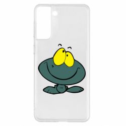 Чехол для Samsung S21+ Лягушка - PrintSalon